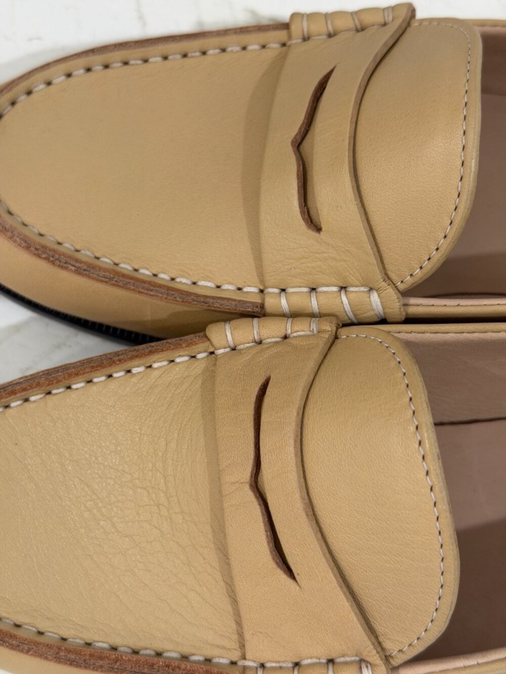 NEW Women's Italian KOIO Brera Leather Penny Loafer, EU size 37. US 7 - Picture 6 of 12